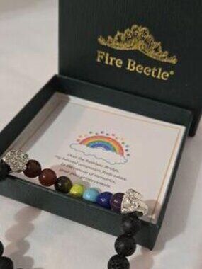 Rainbow Bridge Bracelet from Fire Beetle NWT